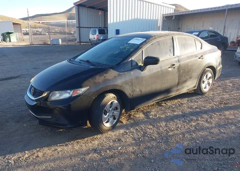 2015 Honda Civic Lx из США, поврежденный, VIN 2HGFB2F58FH514834
